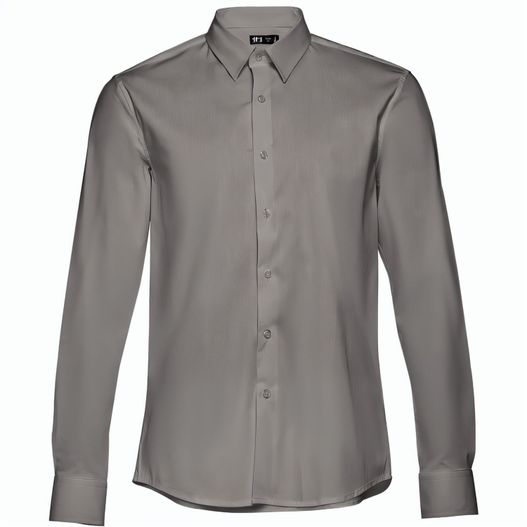 THC PARIS. Langärmeliges Popeline-Hemd für Herren (Bild 1)