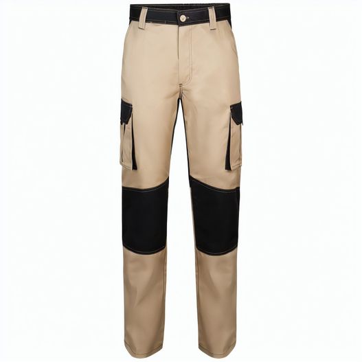 VL NJORD. Zweifarbige Twill-Hose mit mehreren Taschen (240 g/m²), aus Baumwolle (35%) und Polyester (65%) (Bild 1)