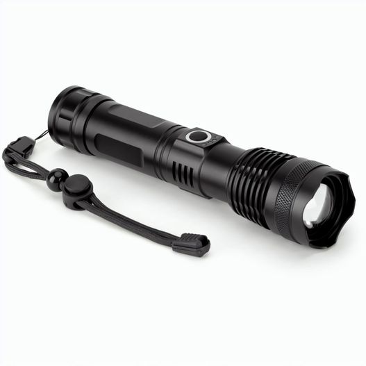 YVIAN. Recycled aluminium rechargeable torch (100% rAL) 10 W (Bild 1)