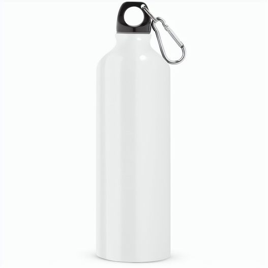 Produktabbildung LANDSCAPE L. Aluminium-Sportflasche mit Karabiner 800 ml LANDSCAPE L. Aluminium-Sportflasche mit Karabiner 800 ml (Bild 1)