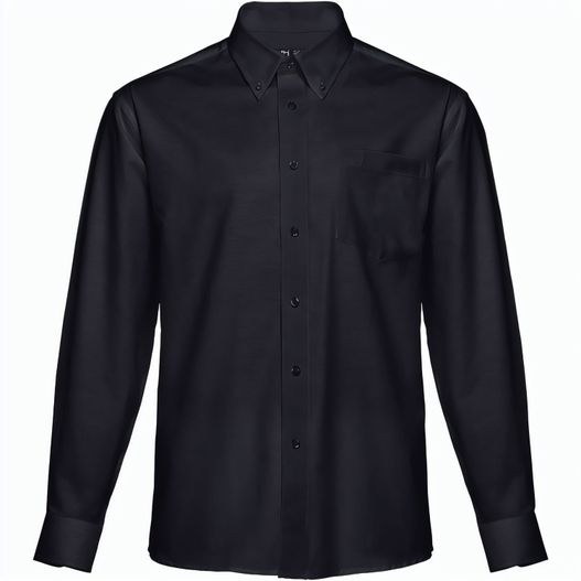 Produktabbildung THC TOKYO. Oxford-Hemd mit langen Ärmeln für Männer THC TOKYO. Oxford-Hemd mit langen Ärmeln für Männer (Bild 1)