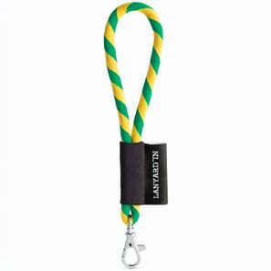 SET Lanyard TUBE Short (Ø 7 mm) mit 9 mm Schnapperkarabiner