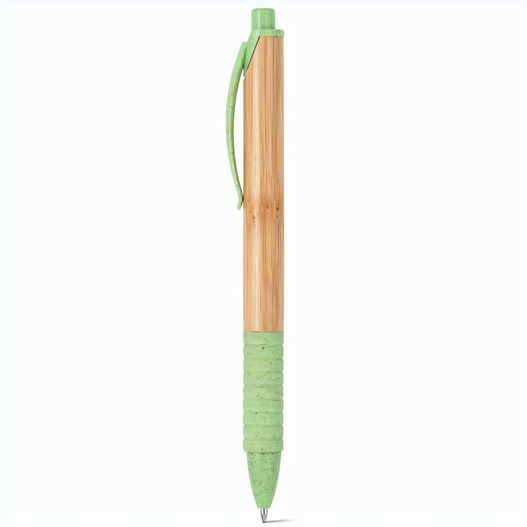 KUMA. Bambus-Kugelschreiber mit einem Anti-Rutsch-Clip (Bild 1)