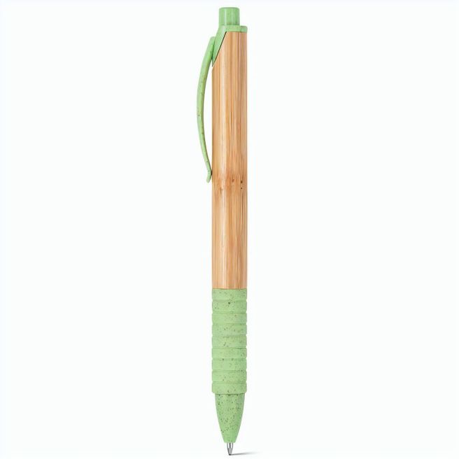 Produktabbildung KUMA. Bambus-Kugelschreiber mit einem Anti-Rutsch-Clip KUMA. Bambus-Kugelschreiber mit einem Anti-Rutsch-Clip