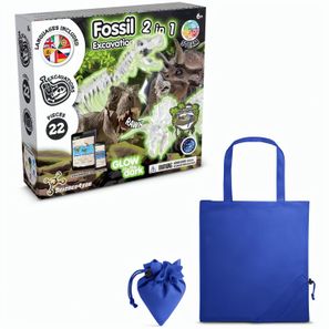 2 in 1 Fossil Excavation Kit V. Lernspiel lieferung inklusive einer faltbaren geschenktasche aus 190T