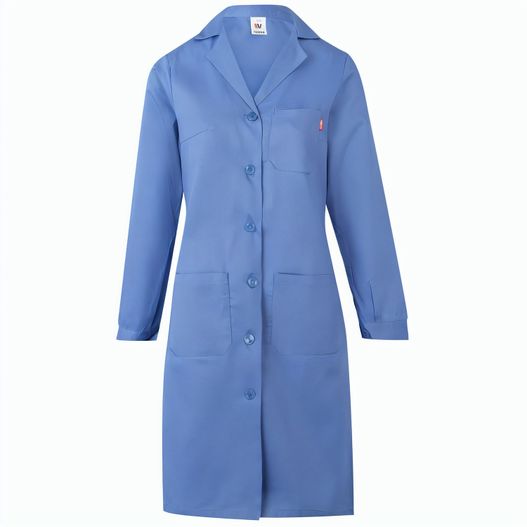 VL RAMA. Langärmeliger Kittel (175 g/m²), aus Baumwollköper (35 %) und Polyester (65 %) (Bild 1)