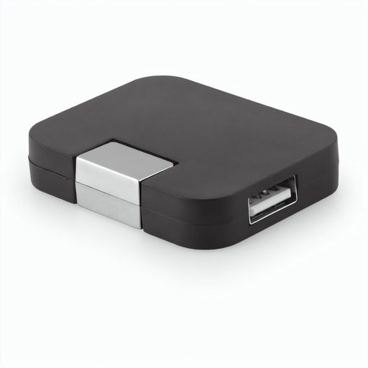 Produktabbildung JANNES. HUB mit 4 USB-A-Anschlüssen aus ABS JANNES. HUB mit 4 USB-A-Anschlüssen aus ABS (Bild 1)