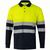 VL VULCAN LARGE. Zweifarbiges Poloshirt im Bird-Eye-Design (160g/m²) mit langen Ärmeln, aus Polyester (100%) (Bild 2)