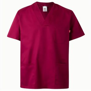 VL ILLAPA. Tunika aus Twill (190g/m²) mit kurzen Ärmeln, aus Polyester (65%) und Baumwolle (35%)