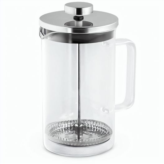 JENSON. Kaffeemaker aus Borosilikatglas und Edelstahl, 600 ml (Bild 1)