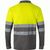 VL PLUTO. Zweifarbiges Piqué-Poloshirt (150g/m²) mit langen Ärmeln, aus Baumwolle (55%) und Polyester (45%) (Bild 2)