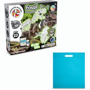 2 in 1 Fossil Excavation Kit IV. Lernspiel lieferung inklusive einer non-woven tasche (80 g/m²)