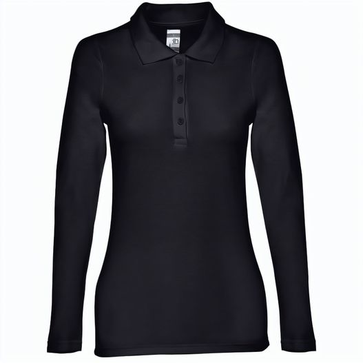 THC BERN WOMEN. Damen Langarm-Poloshirt (Bild 1)