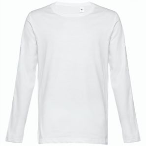 THC BUCHAREST WH. Langärmeliges T-Shirt aus Baumwolle für Herren