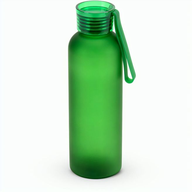 RIO rPET. Trinkflasche (600ml) aus recyceltem PET (100 % rPET) mit matter Oberfläche