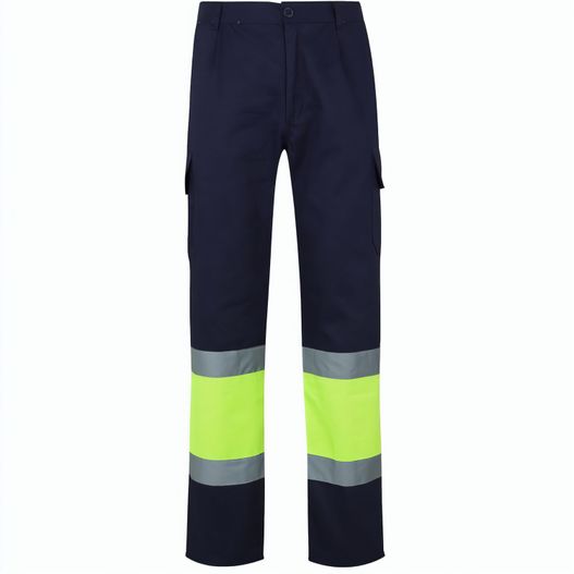 VL POSEIDON. Zweifarbige Twill-Hose mit mehreren Taschen (210 g/m²), aus Baumwolle (20%) und Polyester (80%) (Bild 1)