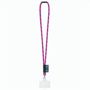 WATFORD. SET Lanyard Tube Long (Ø 7 mm) mit 9 mm Auslösekarabiner, Ø 7 mm Sicherheitsverschluss und 91 x 68 mm starrem Ausweis-/Kartenhalter