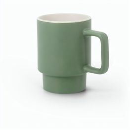 KUERTEN. Reisebecher aus Edelstahl mit Keramikbeschichtung innen 470ml