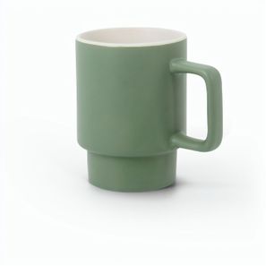 KUERTEN. Reisebecher aus Edelstahl mit Keramikbeschichtung innen 470ml