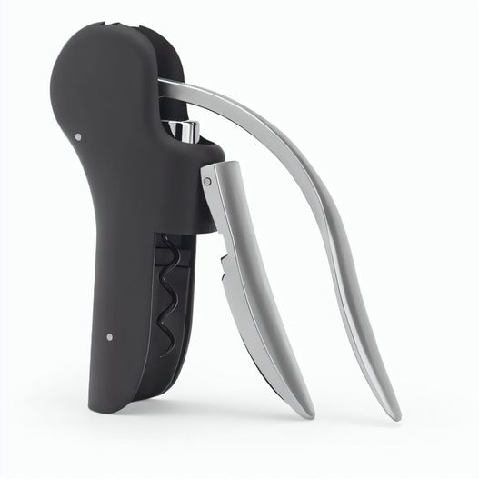 LAGREIN. Korkenzieher aus ABS und Zink mit automatischem Hebel für das leichtere Öffnen (Bild 1)