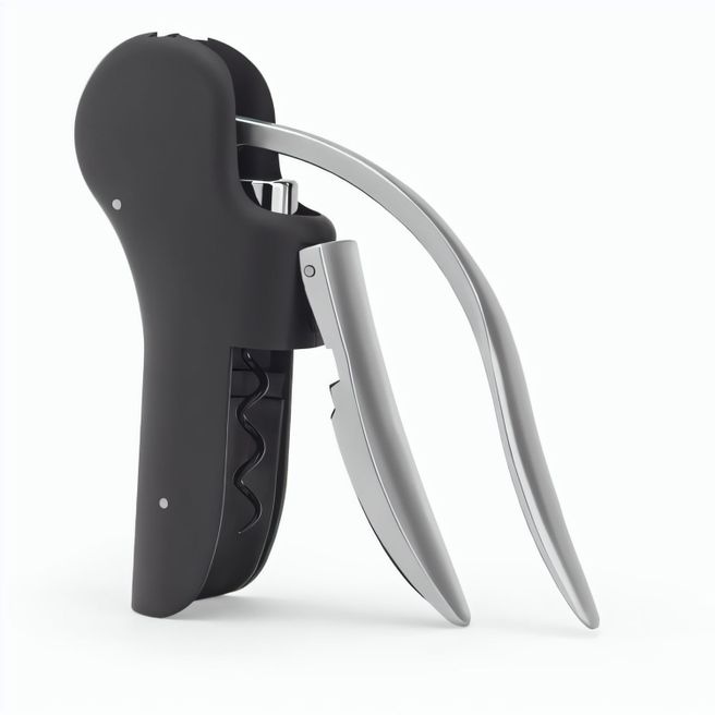 LAGREIN. Korkenzieher aus ABS und Zink mit automatischem Hebel für das leichtere Öffnen