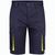 VL HEMERA. Zweifarbige Stretch-Bermudashorts mit mehreren Taschen (240 g/m²) aus Baumwolle (46 %), EME (38 %) und Polyester (16 %) (Bild 3)