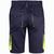 VL HEMERA. Zweifarbige Stretch-Bermudashorts mit mehreren Taschen (240 g/m²) aus Baumwolle (46 %), EME (38 %) und Polyester (16 %) (Bild 2)