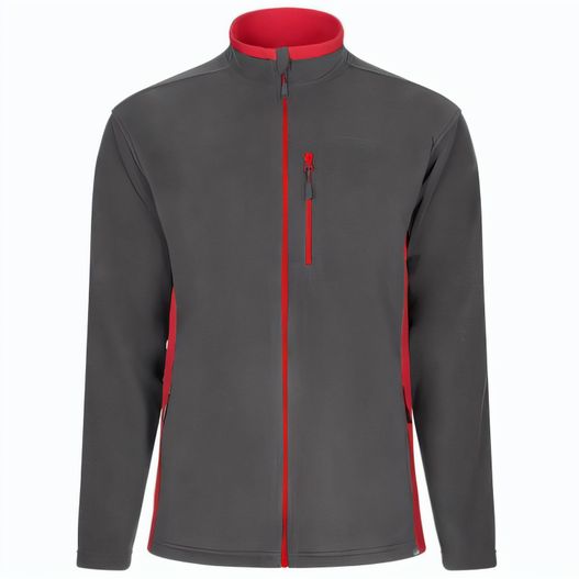 VL GERAS. Zweifarbige Fleecejacke (220g/m²) aus Polyester (100%) (Bild 1)