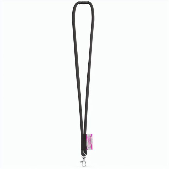 WISBECH. SET Lanyard Tube Long (Ø 7 mm) mit 9 mm Schnappkarabiner und Ø 7 mm Sicherheitsverschluss