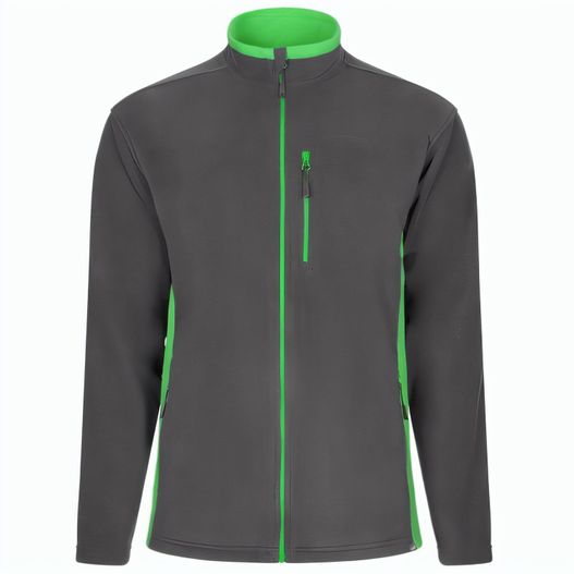 VL GERAS. Zweifarbige Fleecejacke (220g/m²) aus Polyester (100%) (Bild 1)