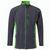 VL GERAS. Zweifarbige Fleecejacke (220g/m²) aus Polyester (100%)