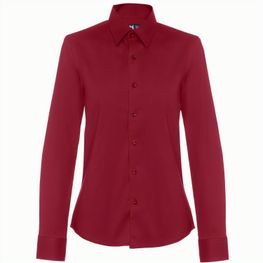 THC PARIS WOMEN. Langärmeliges Popeline-Hemd für Damen