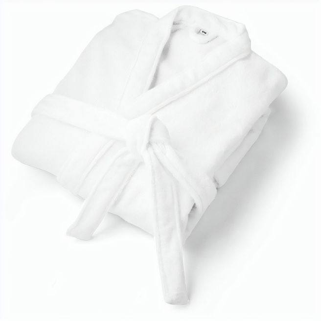 RUFFALO. Bademantel (350 g/m²) aus Baumwolle (82%) und recycelter Baumwolle (18%)