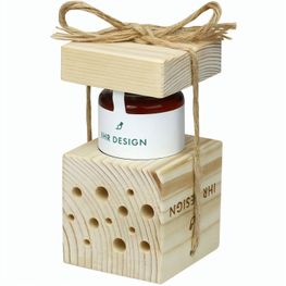 Produktabbildung Wildbienen-Würfel Set mini mit beeswe.love Blütenhonig Wildbienen-Würfel Set mini mit beeswe.love Blütenhonig