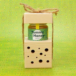 Wildbienenset Mini mit Blühsamen - Bino