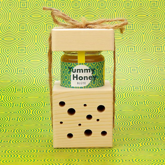 Wildbienenset Mini mit Blühsamen Bino