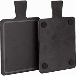 Servierplatten Schiefer 2er-Set