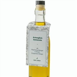 Flaschenhänger mit Samenbeutel Artenglück 5 m²