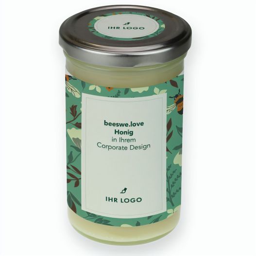 Produktabbildung Cremiger deutscher Blütenhonig 350g inkl. Säckchen Cremiger deutscher Blütenhonig 350g inkl. Säckchen (Bild 1)