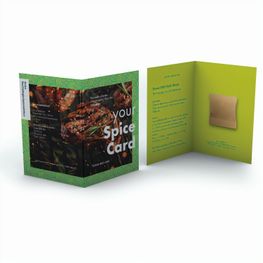 Gewürz Klappkarte A7 – Zeno