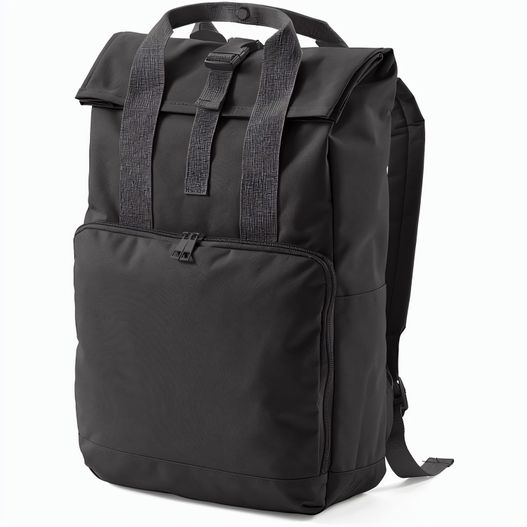Produktabbildung Warsaw 20L Rucksack aus rPET.Roll-Top- und Schnallenverschluss Warsaw 20L Rucksack aus rPET.Roll-Top- und Schnallenverschluss (Bild 1)