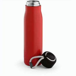 Produktabbildung Lena Trinkflasche recy.Edelstahl, 570 ml. Mit Tragegriff aus rPET Lena Trinkflasche recy.Edelstahl, 570 ml. Mit Tragegriff aus rPET