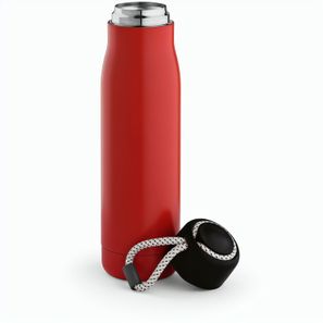 Lena Trinkflasche recy.Edelstahl, 570 ml. Mit Tragegriff aus rPET