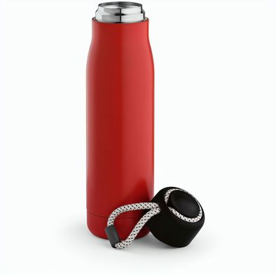 Lena Trinkflasche recy.Edelstahl, 570 ml. Mit Tragegriff aus rPET