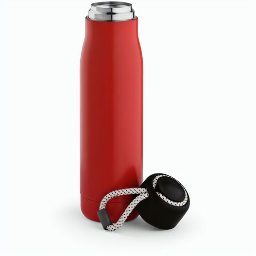 Produktabbildung Lena Trinkflasche recy.Edelstahl, 570 ml. Mit Tragegriff aus rPET Lena Trinkflasche recy.Edelstahl, 570 ml. Mit Tragegriff aus rPET (Bild 1)