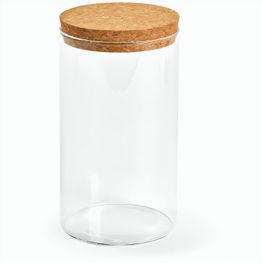 Produktabbildung Magritte 1000 Behälter aus Borosilikatglas, 1015 ml. Mit Korkdeckel Magritte 1000 Behälter aus Borosilikatglas, 1015 ml. Mit Korkdeckel