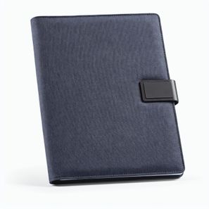 Tolstoy A4-Mappe rPET. Notizblock mit 64-seitigem FSC.Verschluss aus rPU