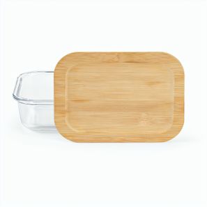 Van Gogh 500 Lunchbox aus Borosilikatglas mit Bambusdeckel, 520 ml