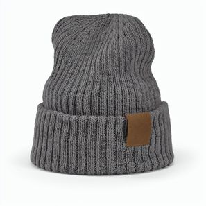 Cobain Mütze aus rPET und Wolle. Mit personalisierbarem Aufnäher