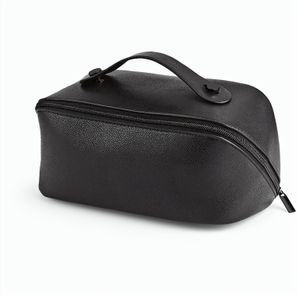 Macao 3,5L Kulturtasche aus recy.Leder. Mit Zipper und Tragegriff